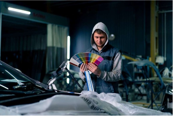 ¿Cuál es el color más fácil para pintar un coche?